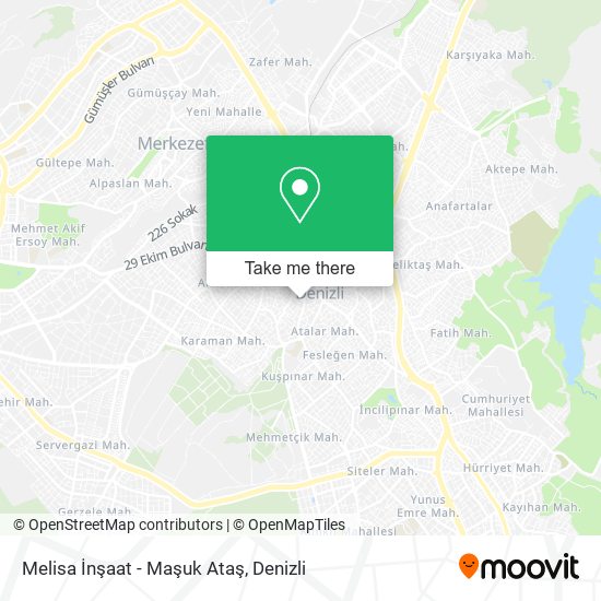 Melisa İnşaat - Maşuk Ataş map