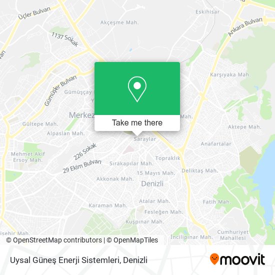 Uysal Güneş Enerji Sistemleri map