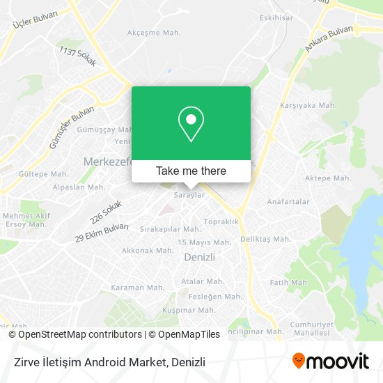 Zirve İletişim Android Market map