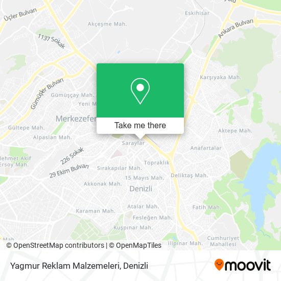 Yagmur Reklam Malzemeleri map