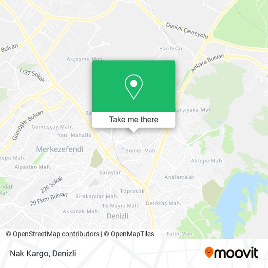 Nak Kargo map