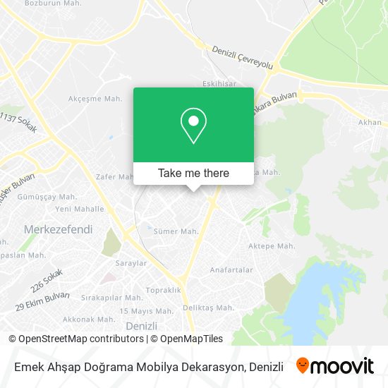Emek Ahşap Doğrama Mobilya Dekarasyon map