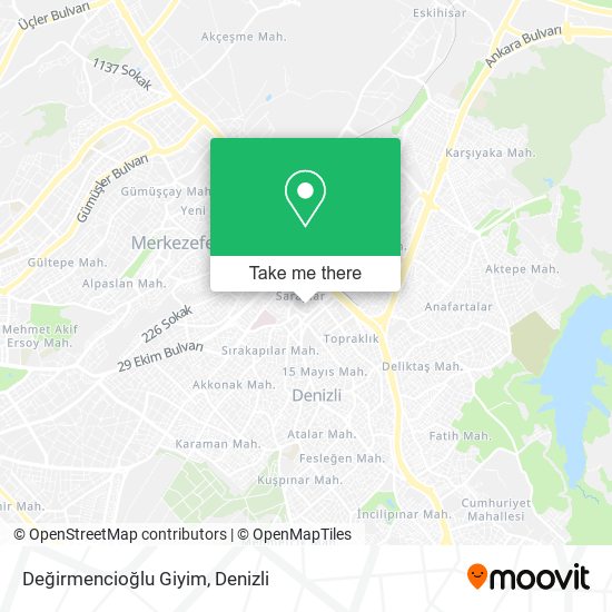 Değirmencioğlu Giyim map