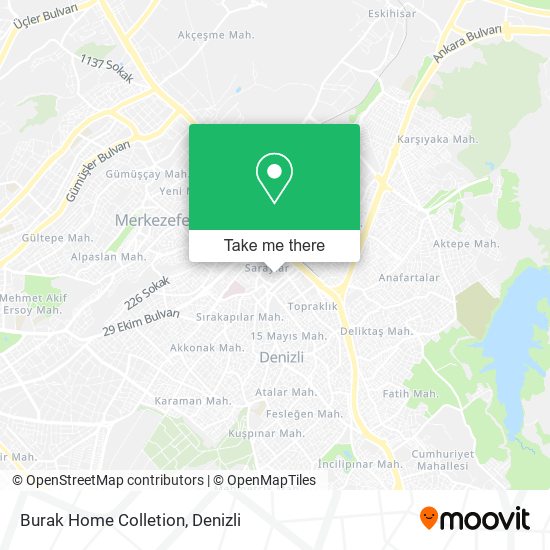 Burak Home Colletion map