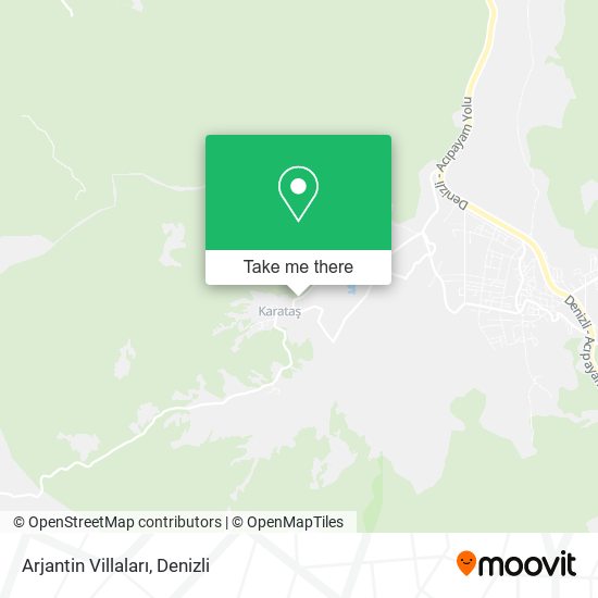 Arjantin Villaları map