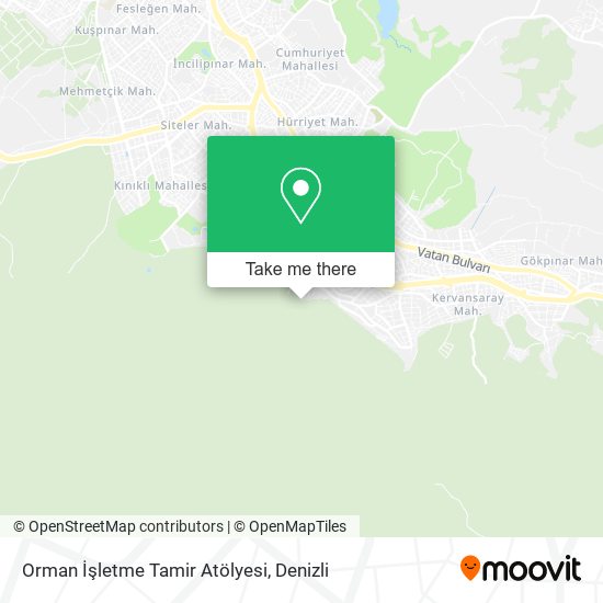 Orman İşletme Tamir Atölyesi map