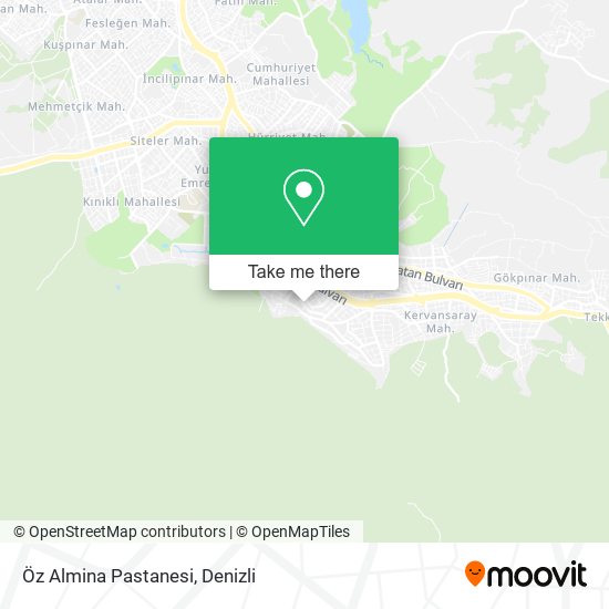 Öz Almina Pastanesi map