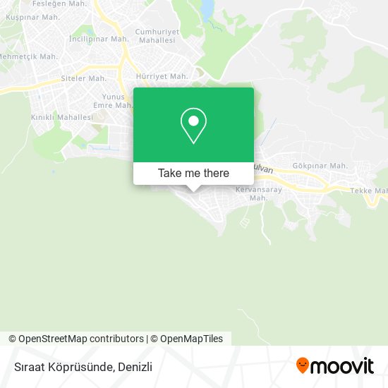 Sıraat Köprüsünde map