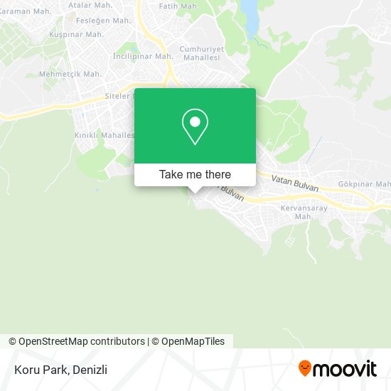 Koru Park map