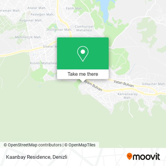 Kaanbay Residence map