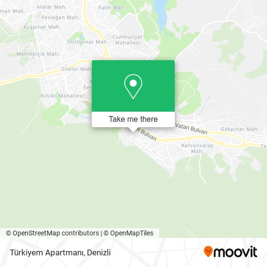 Türkiyem Apartmanı map