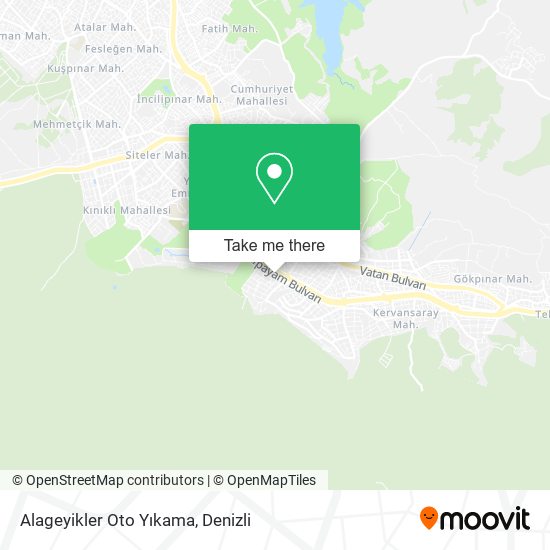 Alageyikler Oto Yıkama map