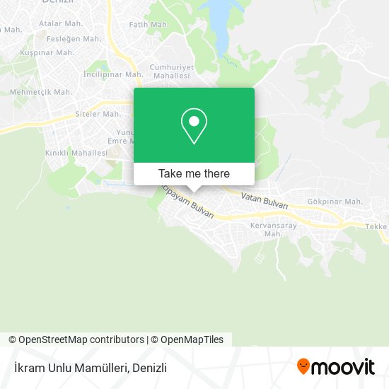İkram Unlu Mamülleri map