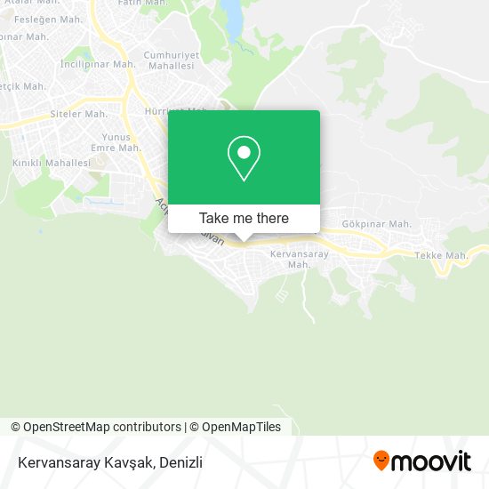 Kervansaray Kavşak map