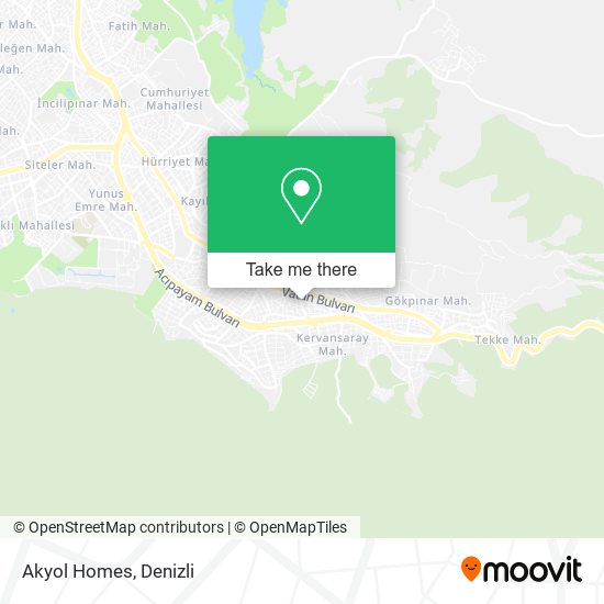 Akyol Homes map