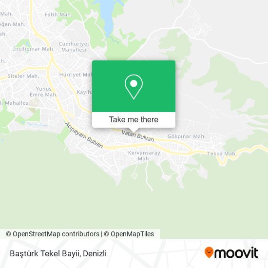 Baştürk Tekel Bayii map