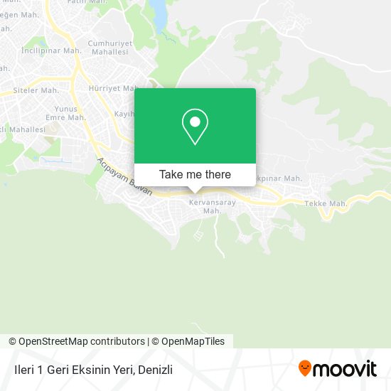 Ileri 1 Geri Eksinin Yeri map