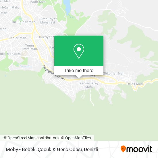 Moby - Bebek, Çocuk & Genç Odası map