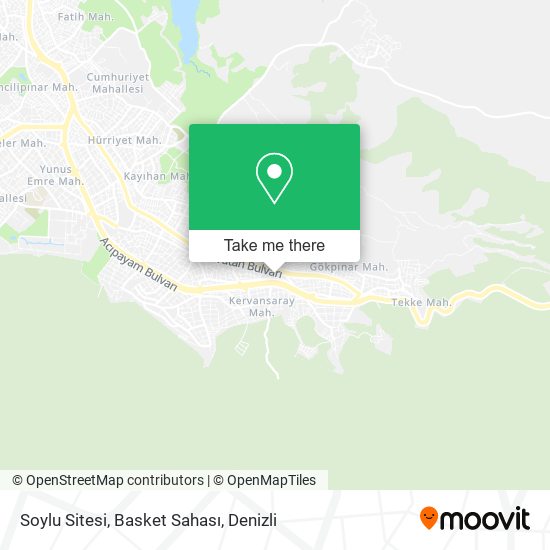 Soylu Sitesi, Basket Sahası map