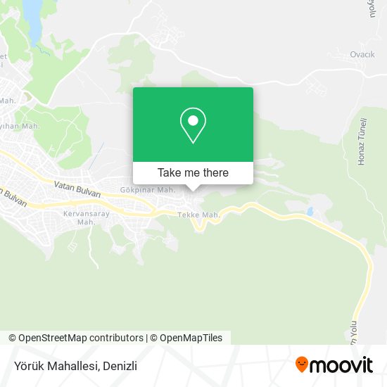 Yörük Mahallesi map