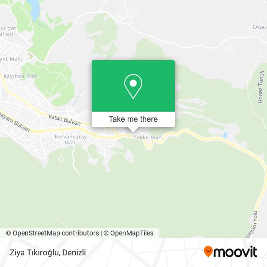 Ziya Tıkıroğlu map