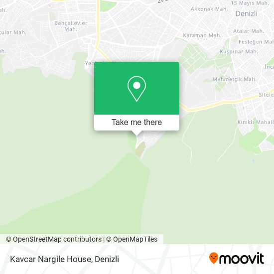 Kavcar Nargile House map