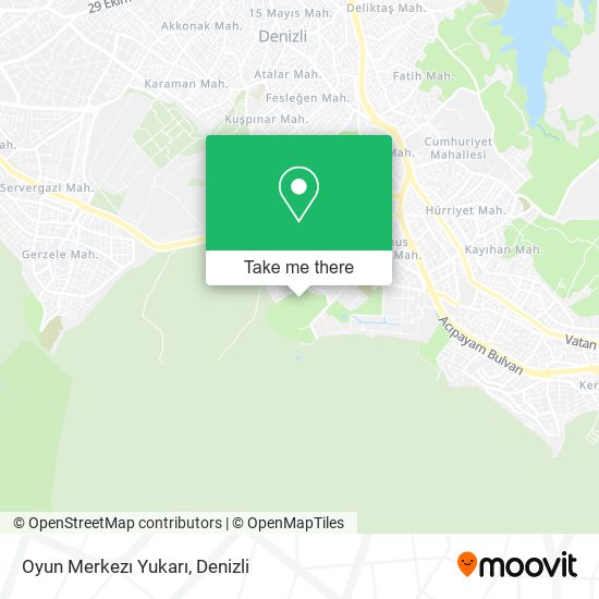 Oyun Merkezı Yukarı map