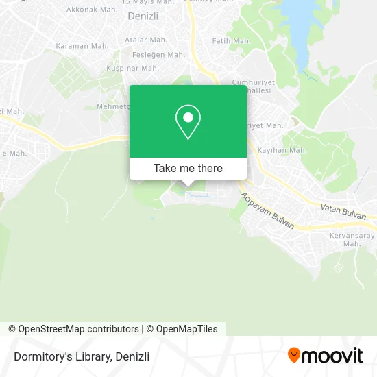 Dormitory's Library map
