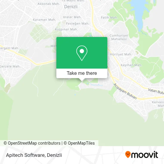 Apitech Software map