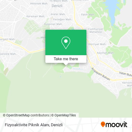 Fizyoaktivite Piknik Alanı map