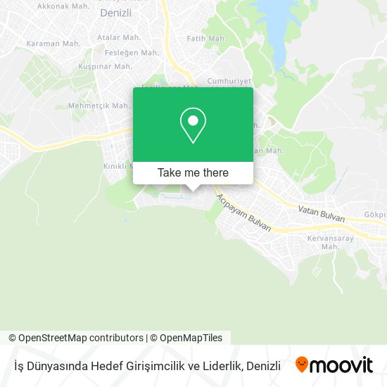 İş Dünyasında Hedef Girişimcilik ve Liderlik map