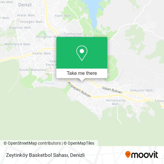 Zeytinköy Basketbol Sahası map