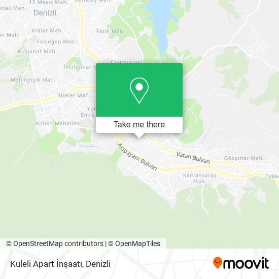 Kuleli Apart İnşaatı map