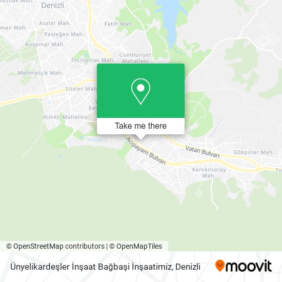 Ünyelikardeşler İnşaat Bağbaşi İnşaatimiz map