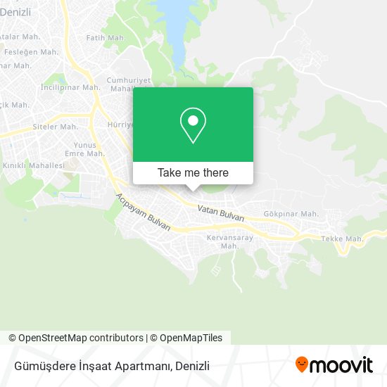 Gümüşdere İnşaat Apartmanı map