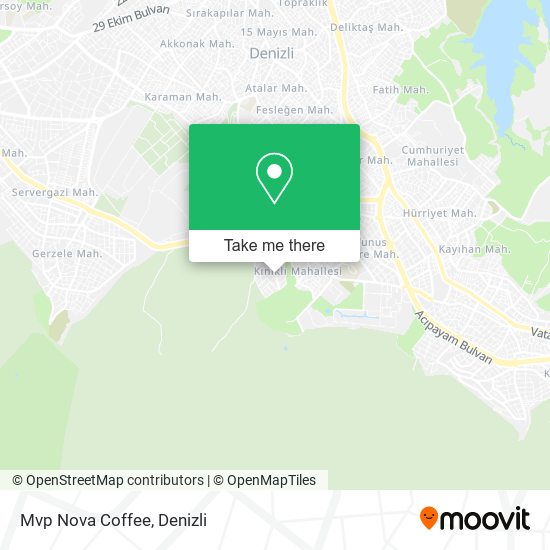 Mvp Nova Coffee map