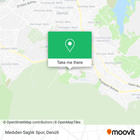 Medıden Saglık Spor map