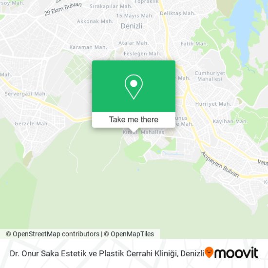 Dr. Onur Saka Estetik ve Plastik Cerrahi Kliniği map