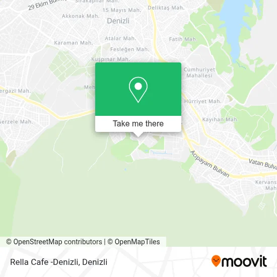 Rella Cafe -Denizli map