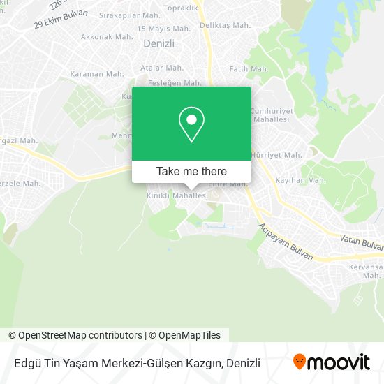 Edgü Tin Yaşam Merkezi-Gülşen Kazgın map