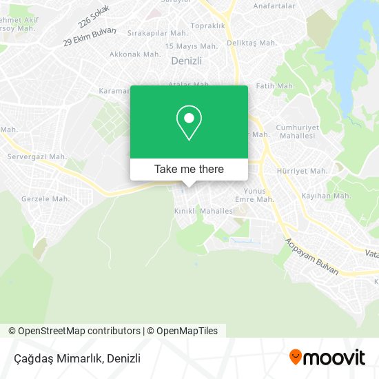 Çağdaş Mimarlık map