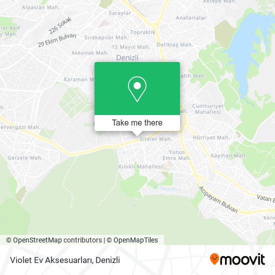 Violet Ev Aksesuarları map