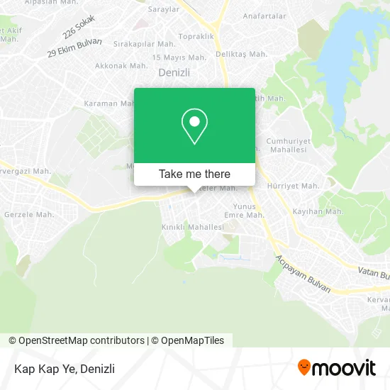 Kap Kap Ye map