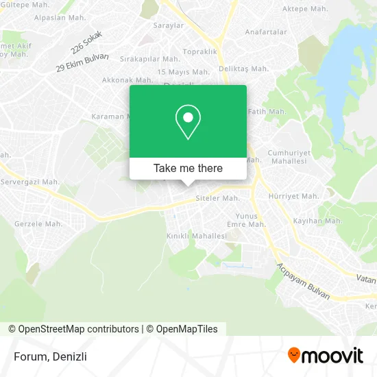 Forum map