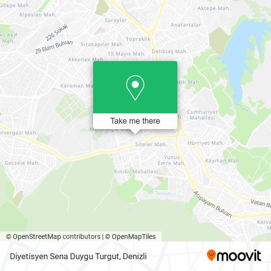 Diyetisyen Sena Duygu Turgut map