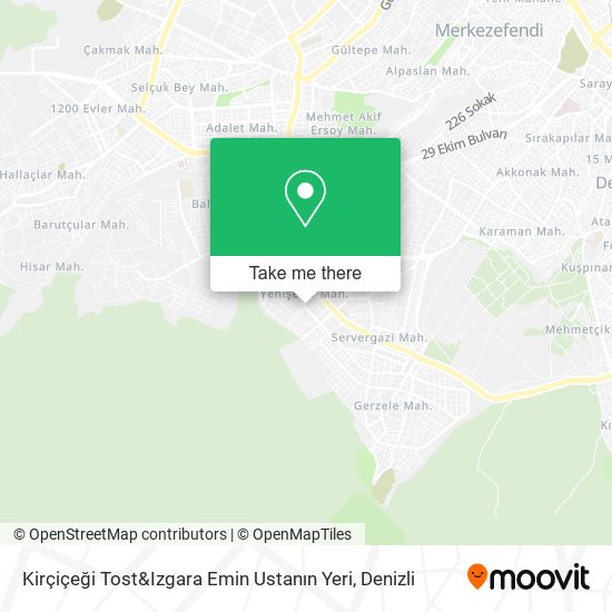 Kirçiçeği Tost&Izgara Emin Ustanın Yeri map