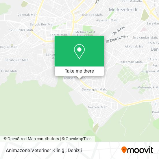 Animazone Veteriner Kliniği map