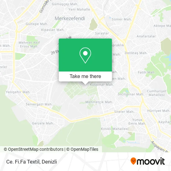 Ce. Fi.Fa Textil map