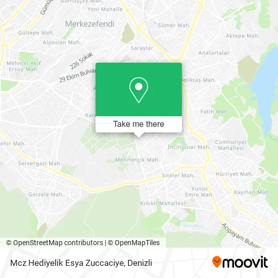 Mcz Hediyelik Esya Zuccaciye map