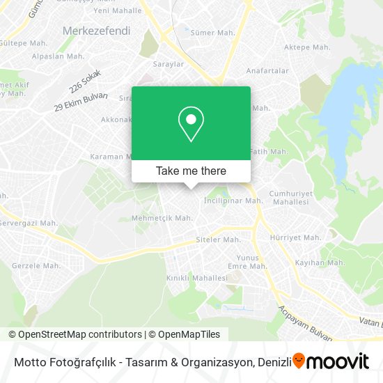 Motto Fotoğrafçılık - Tasarım & Organizasyon map